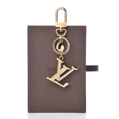 Louis Vuitton LV Facettes Bag Charm Key Holder Gold 3 of 3