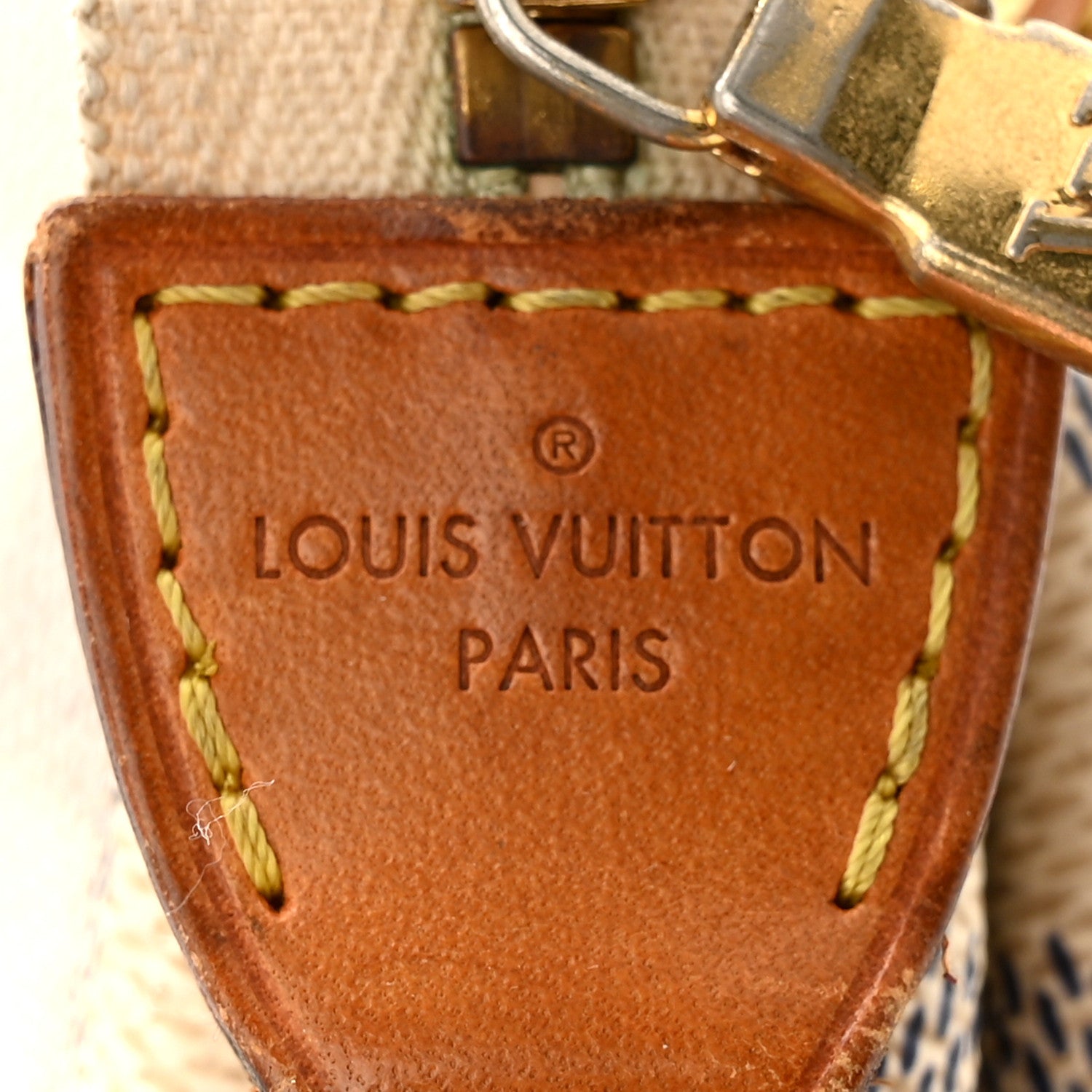 Louis Vuitton Damier Azur Eva Clutch 6 of 14