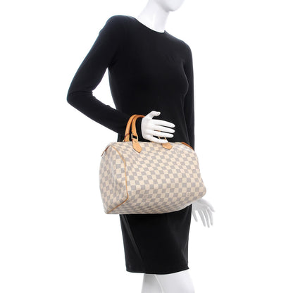 Louis Vuitton Damier Azur Speedy 30 3 of 25