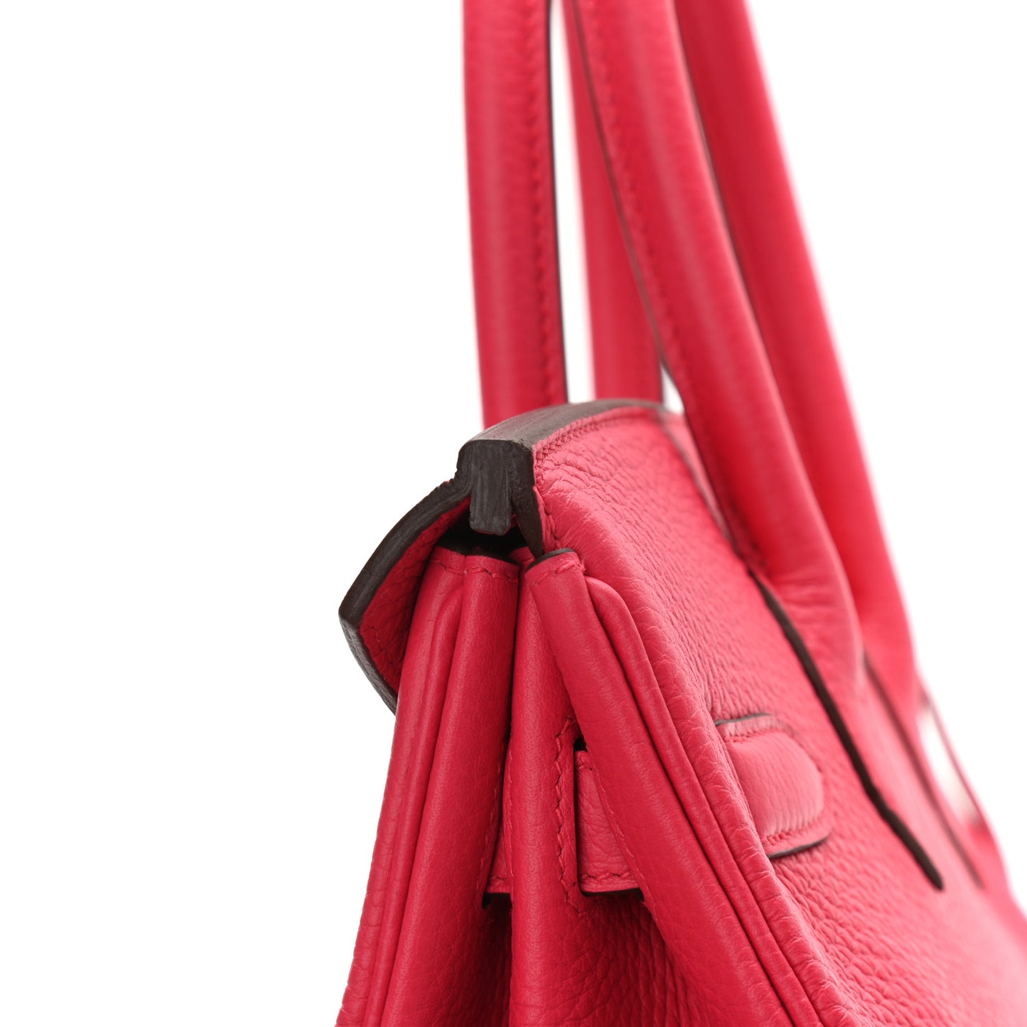 Taurillon Clemence Birkin 30 Rose Extreme