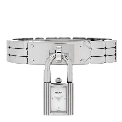 Hermes Stainless Steel 16mm Kelly Quartz Watch 1 of 10