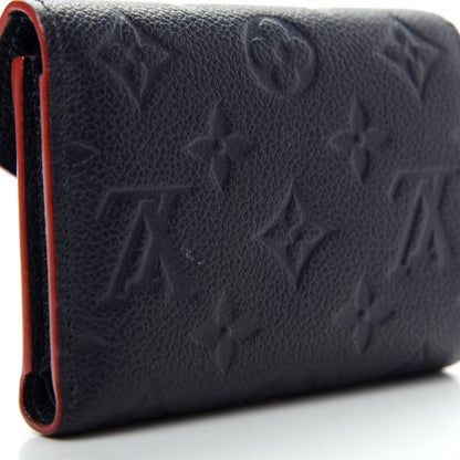Louis Vuitton Empreinte Victorine Wallet Marine Rouge 8 of 9