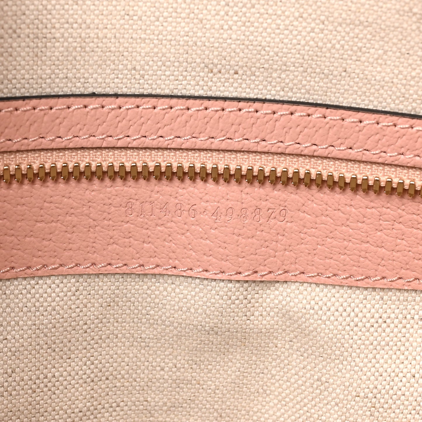 GG Supreme Monogram Textured Dollar Calfskin Web Medium Savoy Duffle Bag Rose Pink
