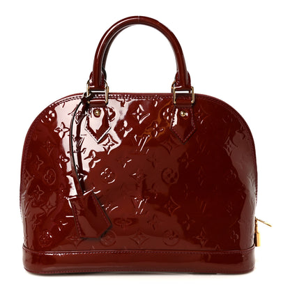 Louis Vuitton Vernis Alma PM Rouge Fauviste 1 of 11