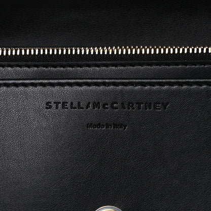 Stella McCartney Eco Alter Nappa Perforated Logo Mini Crossbody Bag Black 5 of 7