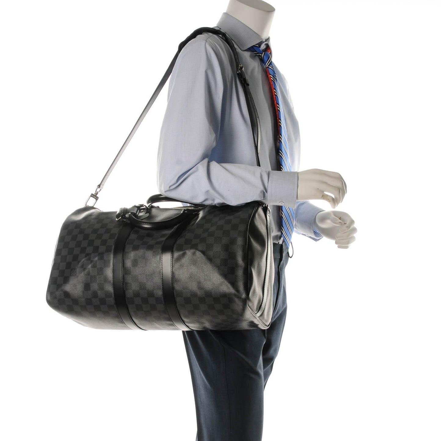 Damier Graphite Keepall Bandouliere 45