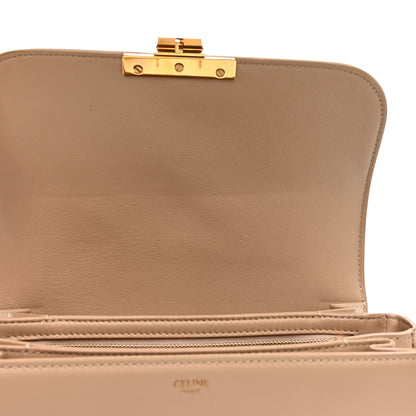 Celine Shiny Calfskin Medium Triomphe Nude 12 of 16