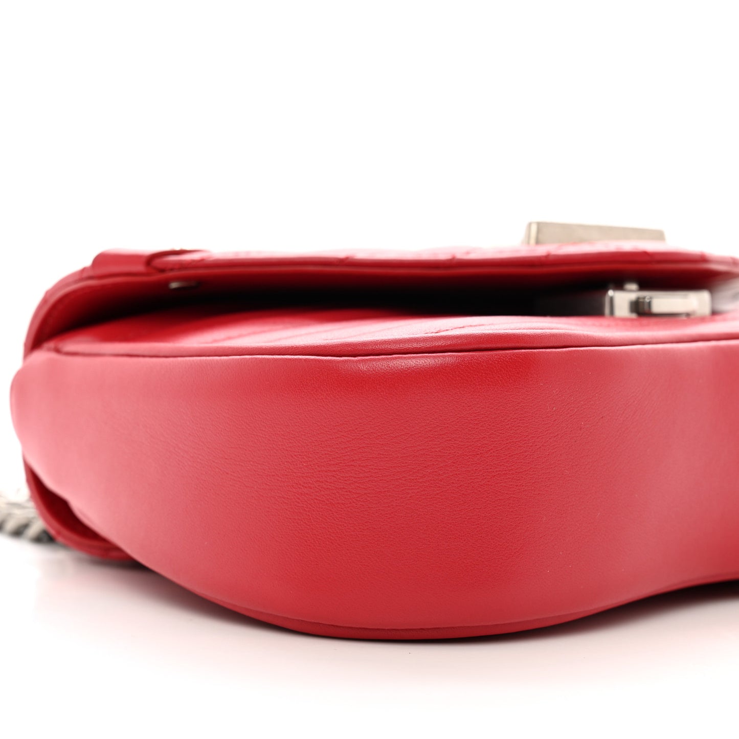 Calfskin New Wave Chain PM Scarlet