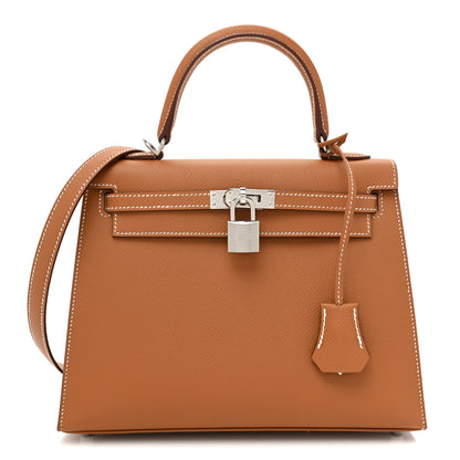 Hermes Epsom Kelly Sellier 25 Gold 1 of 10