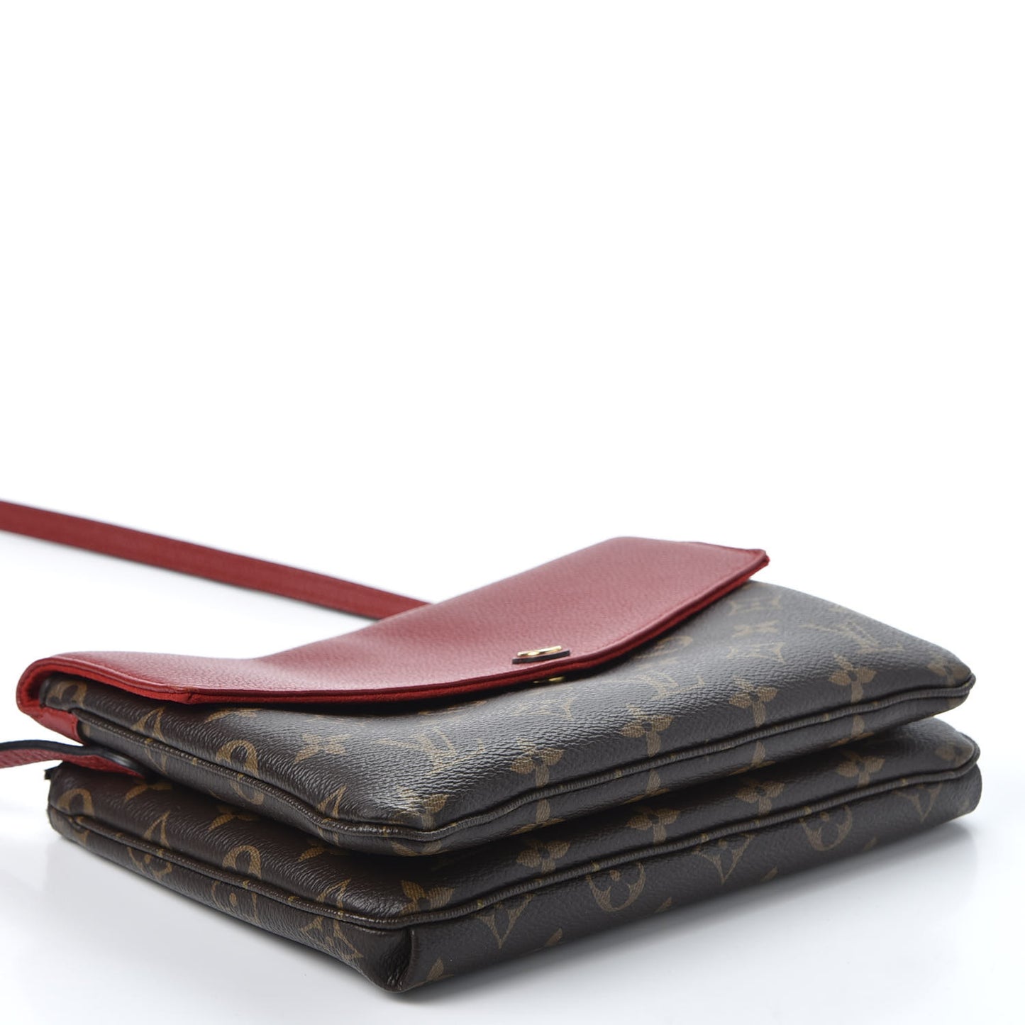 Monogram Twice Pochette Cherry