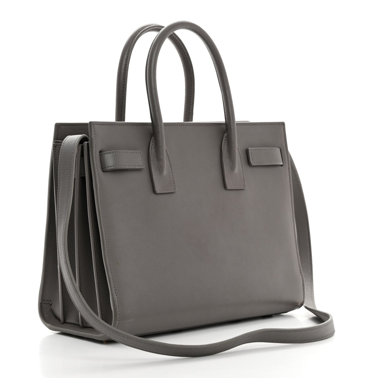 Calfskin Baby Sac De Jour Fog