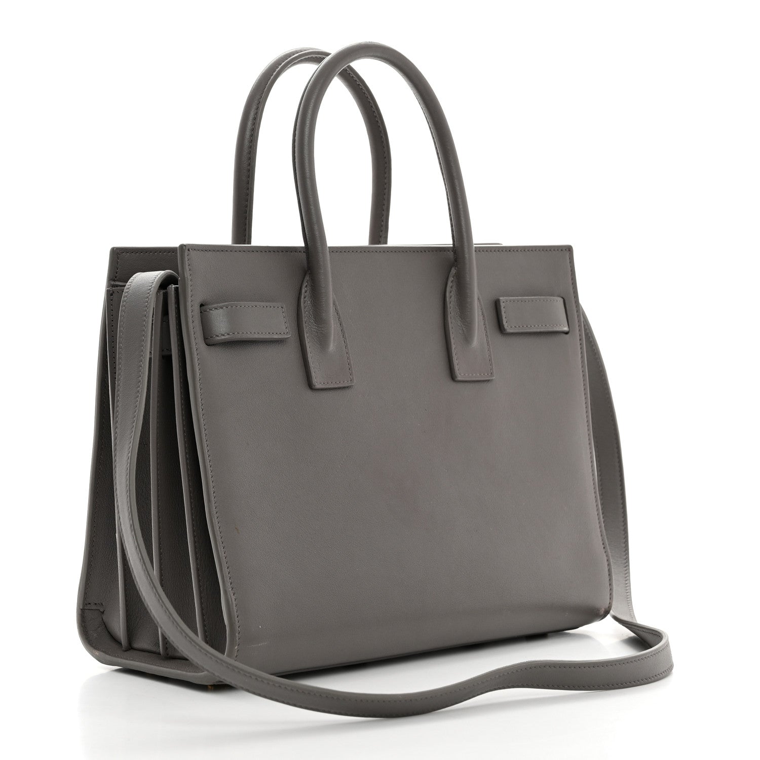 Saint Laurent Calfskin Baby Sac De Jour Fog 3 of 12