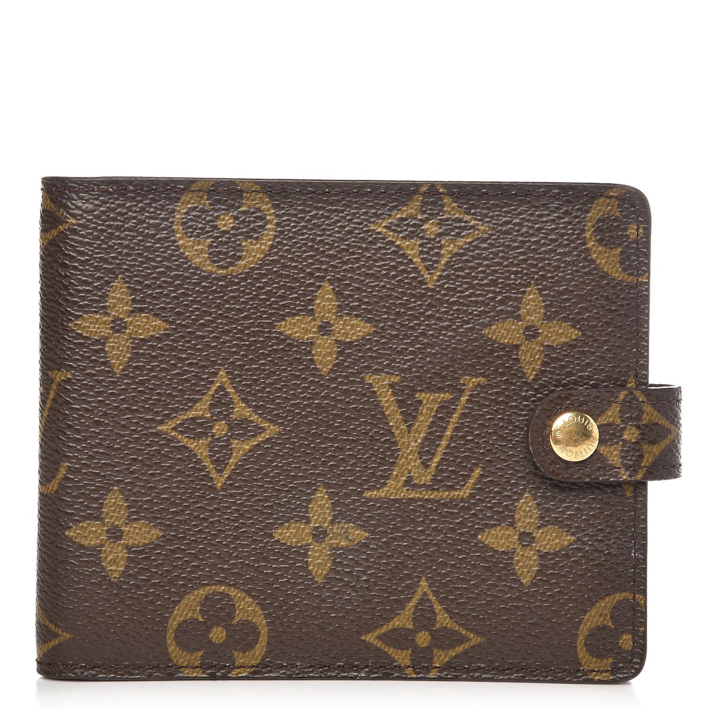 Monogram Snap Wallet