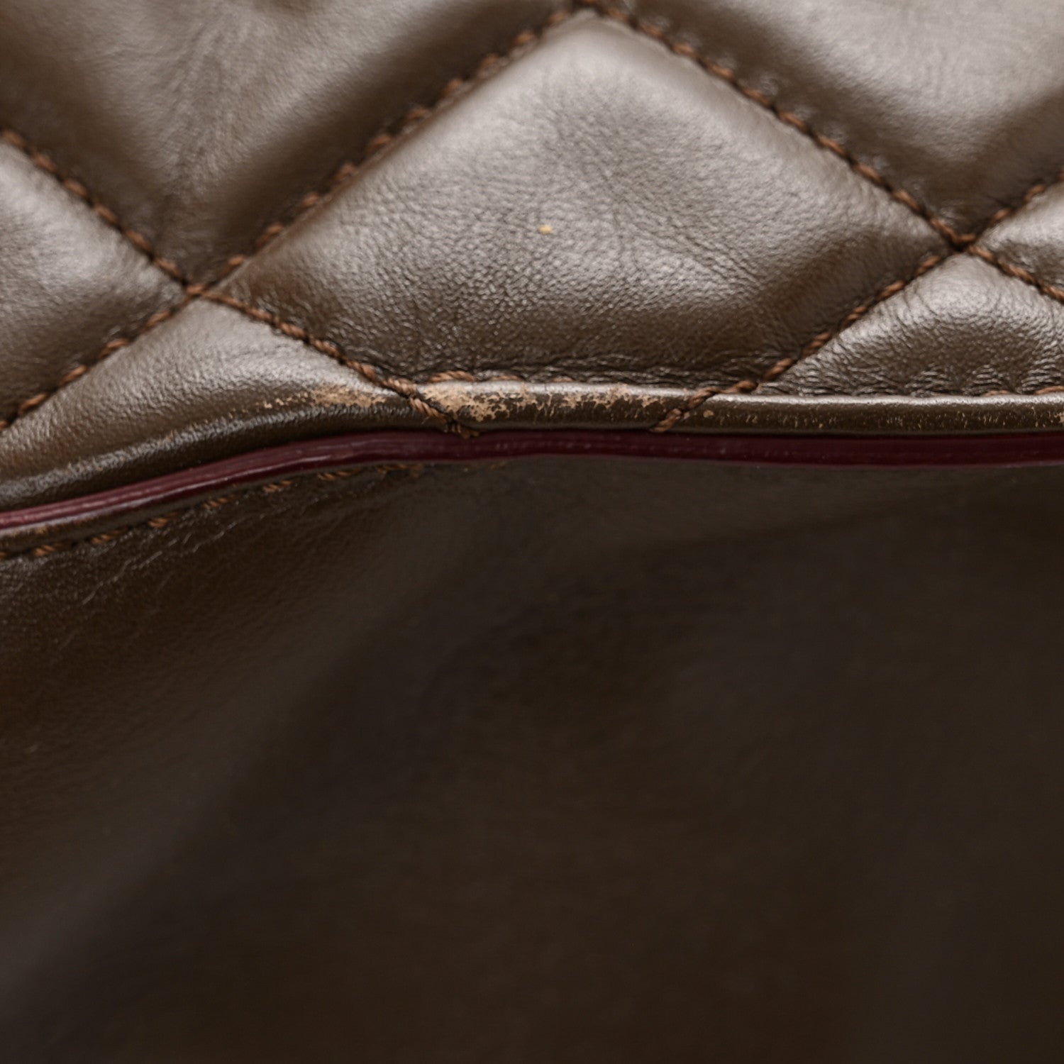 Chanel Calfskin Quilted Perfect Edge Tote Brown 14 of 17