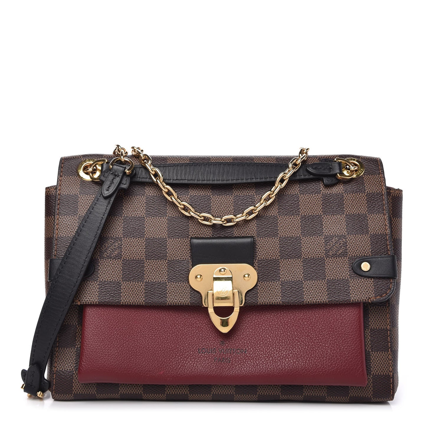 Damier Ebene Vavin PM Bordeaux
