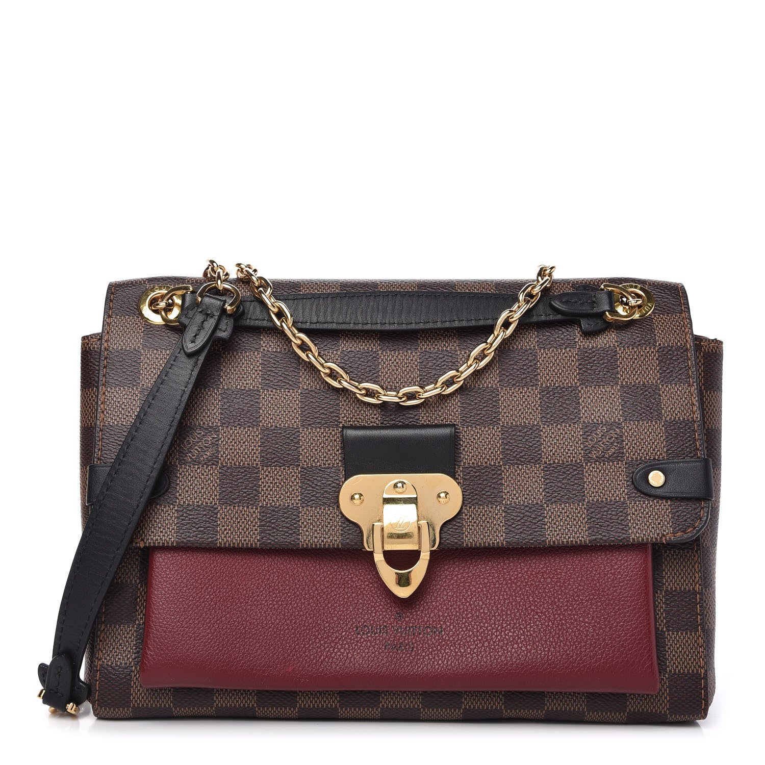 Louis Vuitton Damier Ebene Vavin PM Bordeaux 1 of 12
