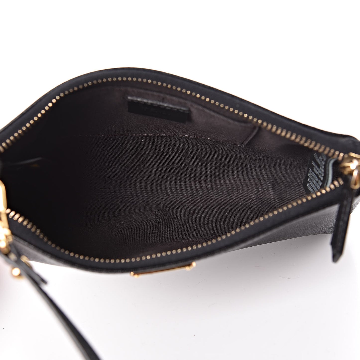 Vitello Elite Mini Pouch Crossbody Black
