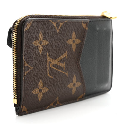 Louis Vuitton Monogram Recto Verso Card Holder Black 3 of 11