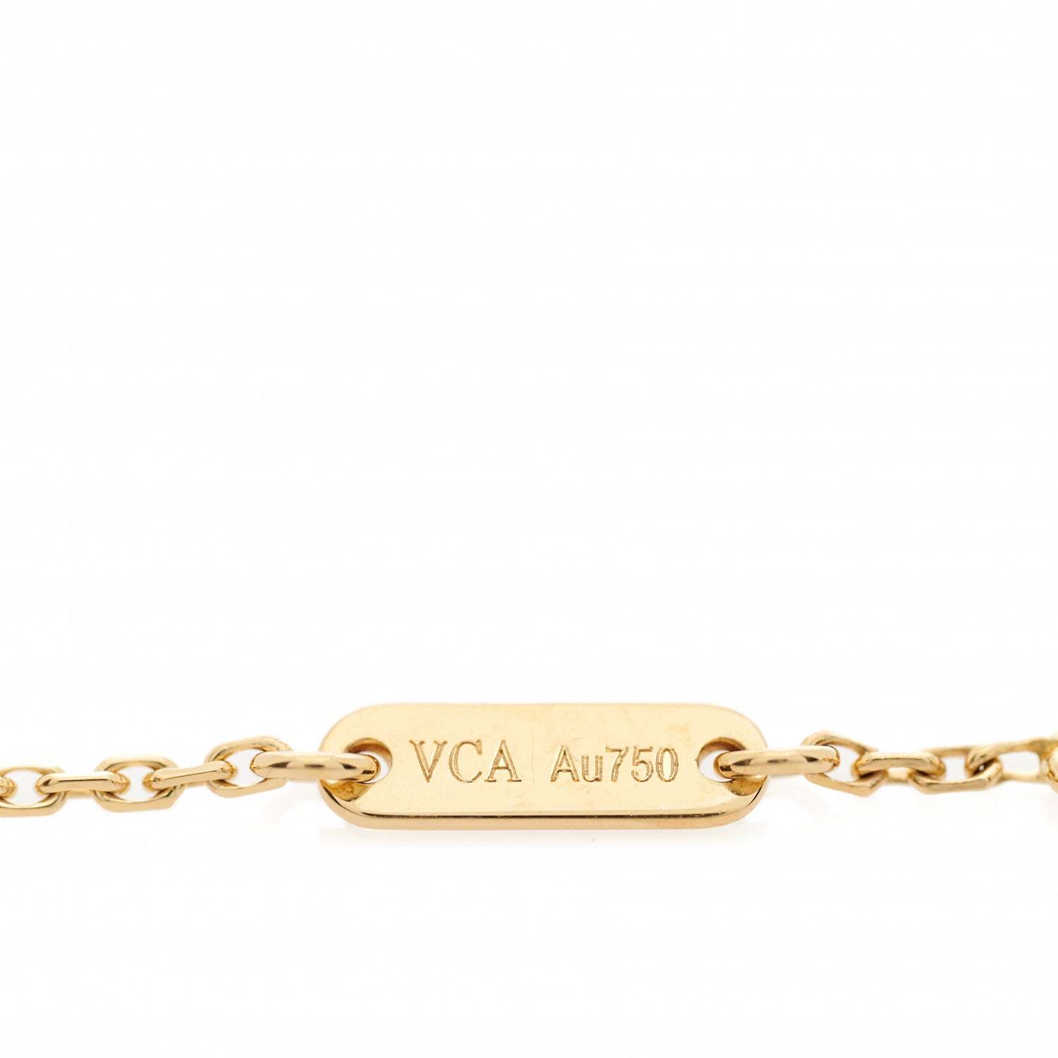 Van Cleef & Arpels 18K Yellow Gold Mother of Pearl Sweet Alhambra Butterfly Bracelet 4 of 5
