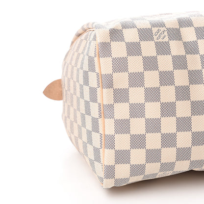Louis Vuitton Damier Azur Speedy 30 7 of 10