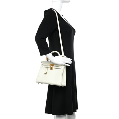 Hermes Swift Kelly Retourne 25 Mushroom 2 of 13