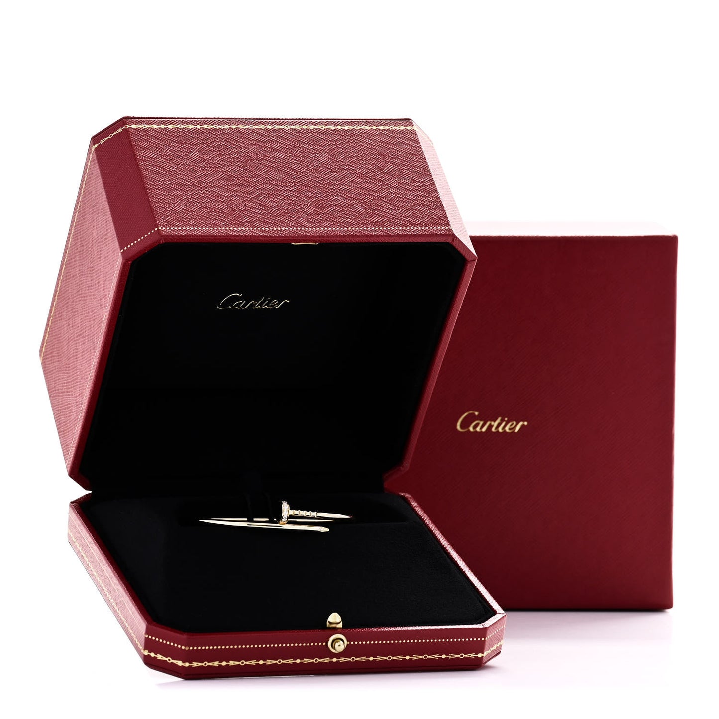 18K Yellow Gold Diamond Small Juste Un Clou Bracelet 15