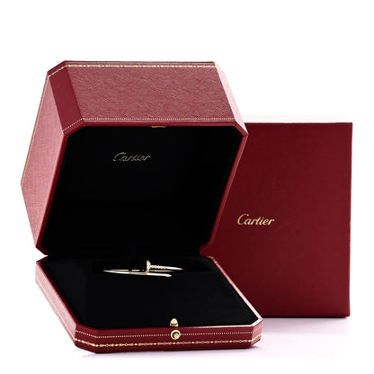 Cartier 18K Yellow Gold Diamond Small Juste Un Clou Bracelet 15 5 of 5