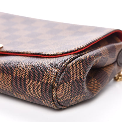 Louis Vuitton Damier Ebene Favorite MM 9 of 10