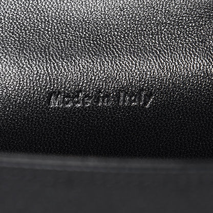 Celine Grained Calfskin Medium Trotteur Black 6 of 9