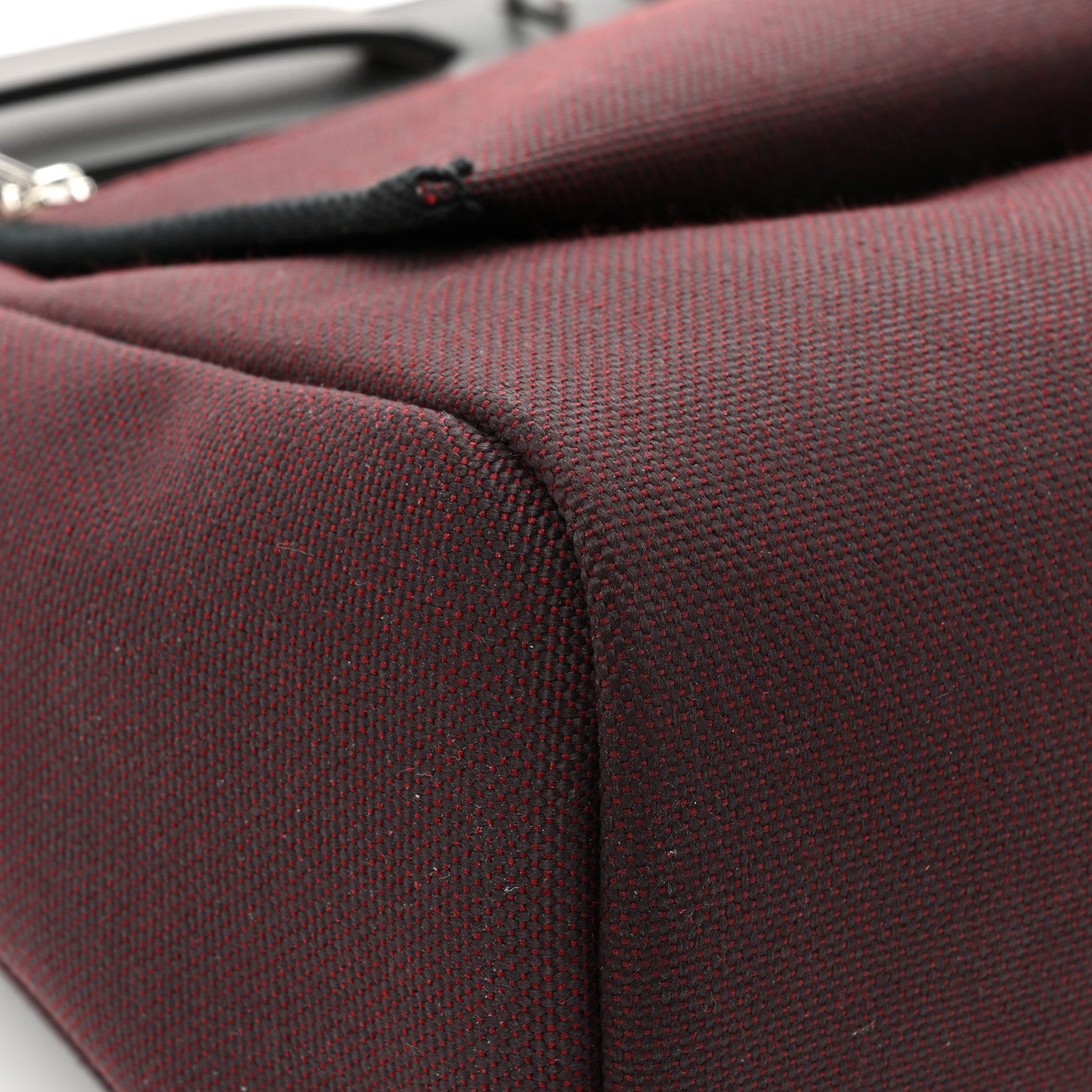 Hermes Military Toile Vache Hunter Herbag Zip PM 31 Rouge Sellier Ebene Black 13 of 15