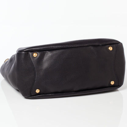 Prada Vitello Daino Hobo Nero Black 5 of 10