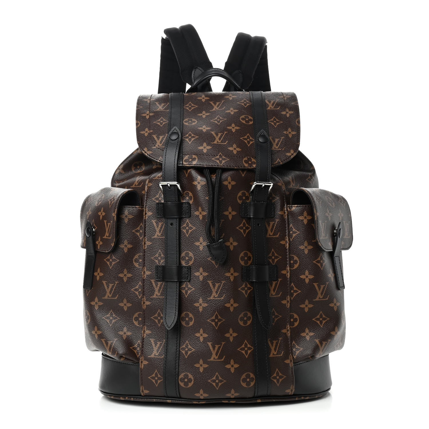 Louis Vuitton Monogram Macassar Christopher PM Backpack 1 of 8