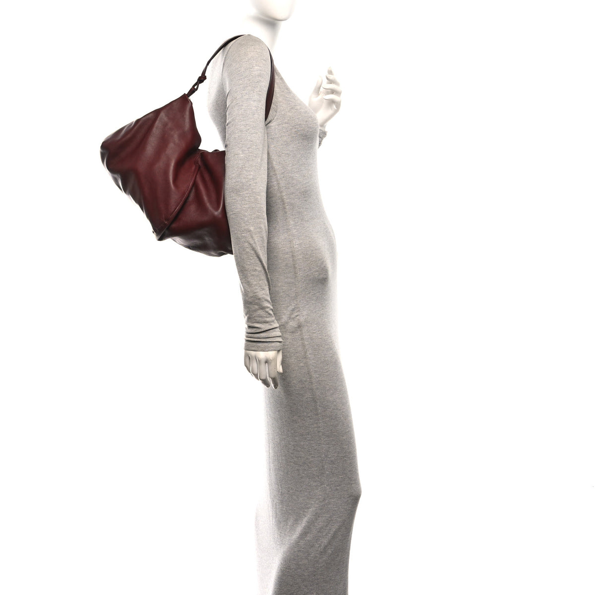 The Row Nappa Samia Bag Burgundy 2 of 9