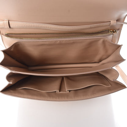 Celine Box Calfskin Large Classic Box Flap Bag Powder 5 of 6