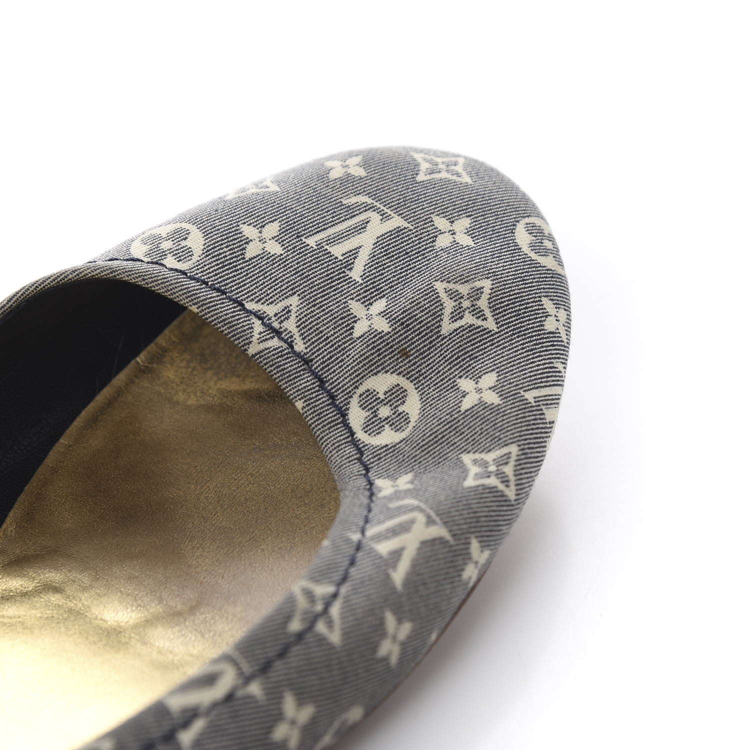 Louis Vuitton Monogram Idylle Ballerina Flats 40 Encre 12 of 14