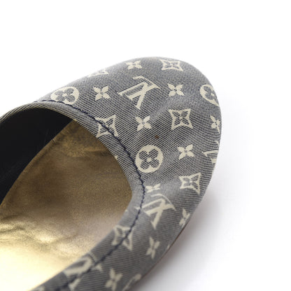 Louis Vuitton Monogram Idylle Ballerina Flats 40 Encre 12 of 14