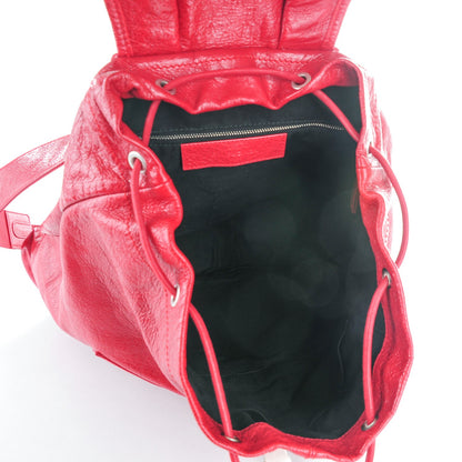 Balenciaga Agneau Classic Hardware S Traveler Backpack Rouge Grenade 5 of 7