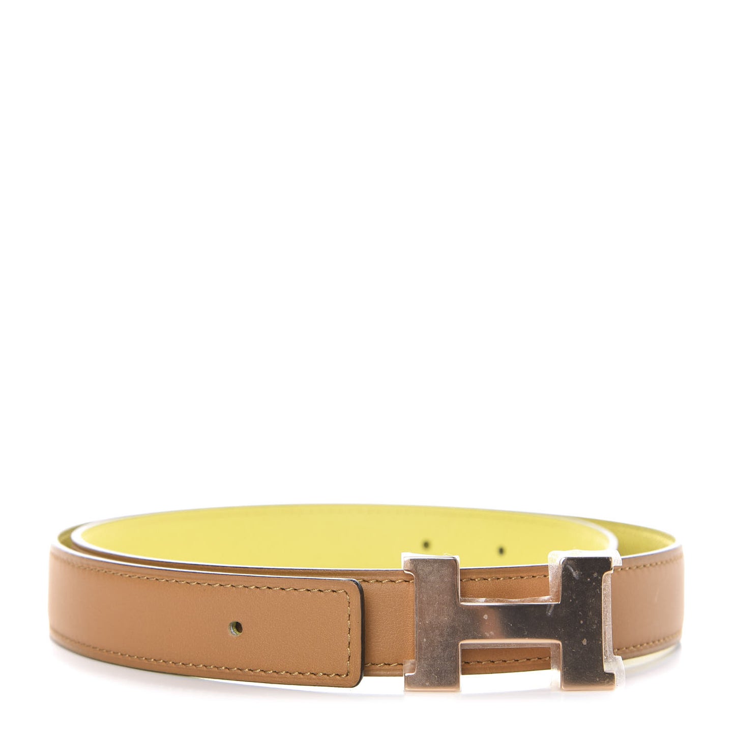 Swift Epsom 24mm Mini Constance H Belt 75 Sesame Lime