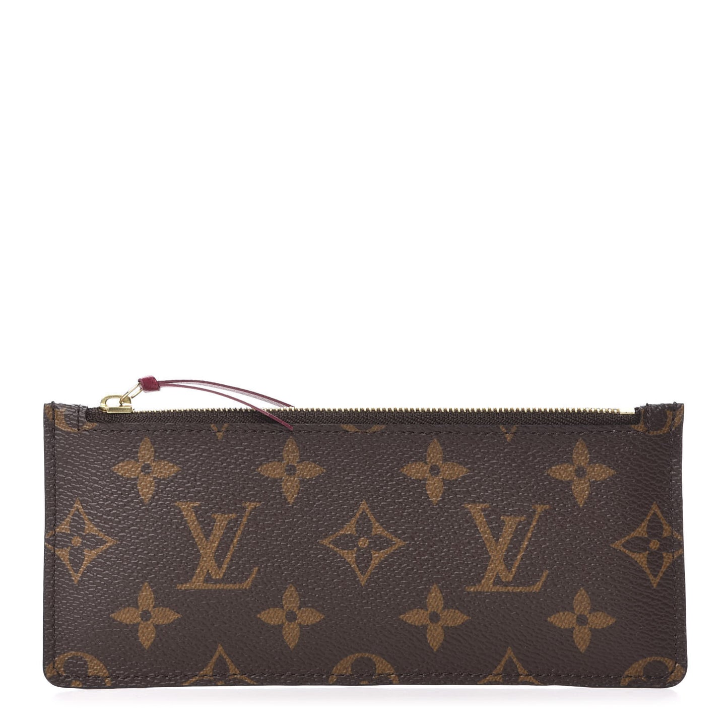 Monogram Josephine Wallet Zippered Insert Fuchsia