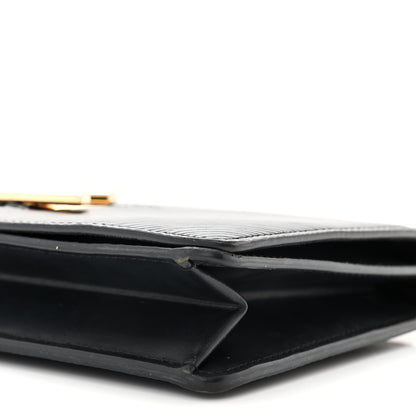Louis Vuitton Epi Twist Belt Chain Wallet Black 9 of 11