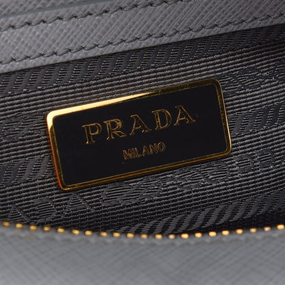 Prada Saffiano Lux Petite Bowler Nube 6 of 9