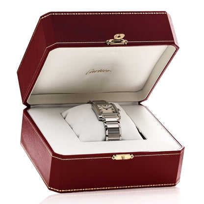 Cartier Stainless Steel 25mm Tank Francaise Quartz Watch 5 of 5