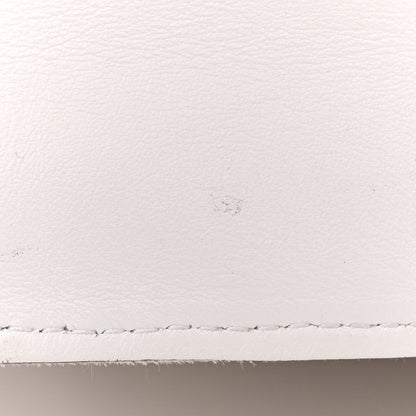 Chloe Canvas Calfskin Small Marcie Satchel White 19 of 22