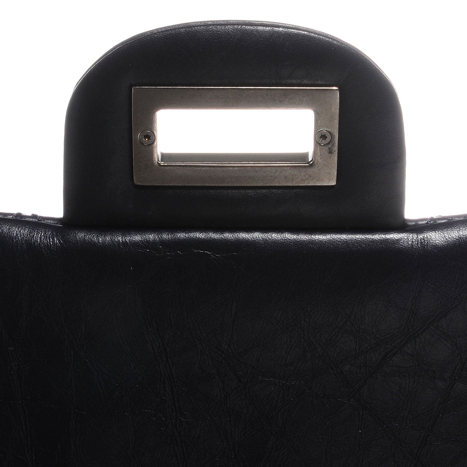 Chanel Aged Calfskin Quilted 2.55 Reissue 227 Flap Dark Navy 6 of 9