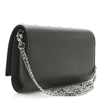 Christian Louboutin Calfskin Spikes Loubinthesky Paloma Clutch Rocket 3 of 9