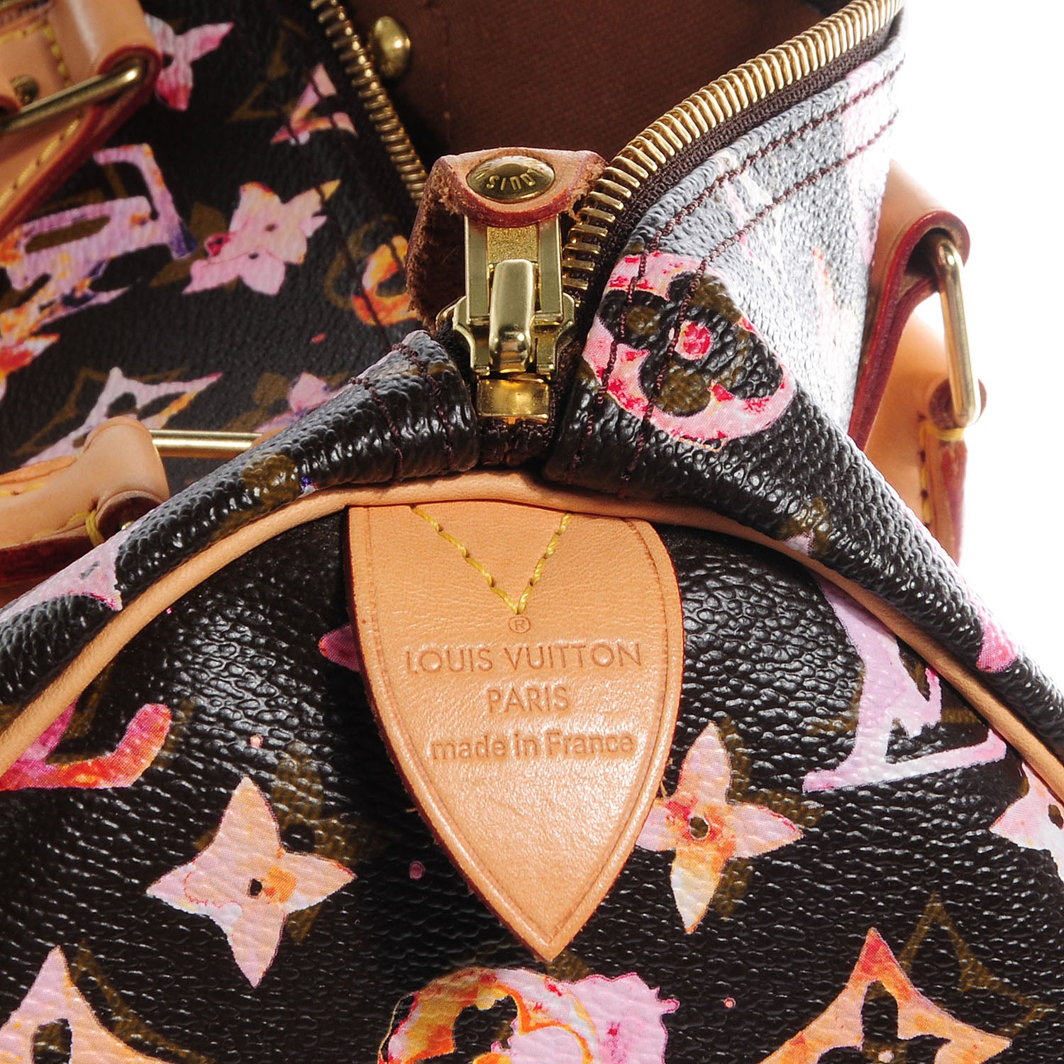 Louis Vuitton Watercolor Aquarelle Speedy 35 Brown 5 of 8
