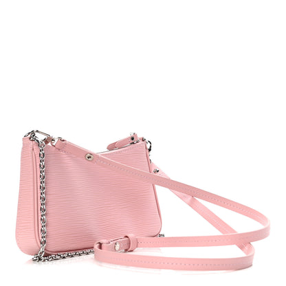 Louis Vuitton Epi Easy Pouch On Strap Rose Ballerine 6 of 13