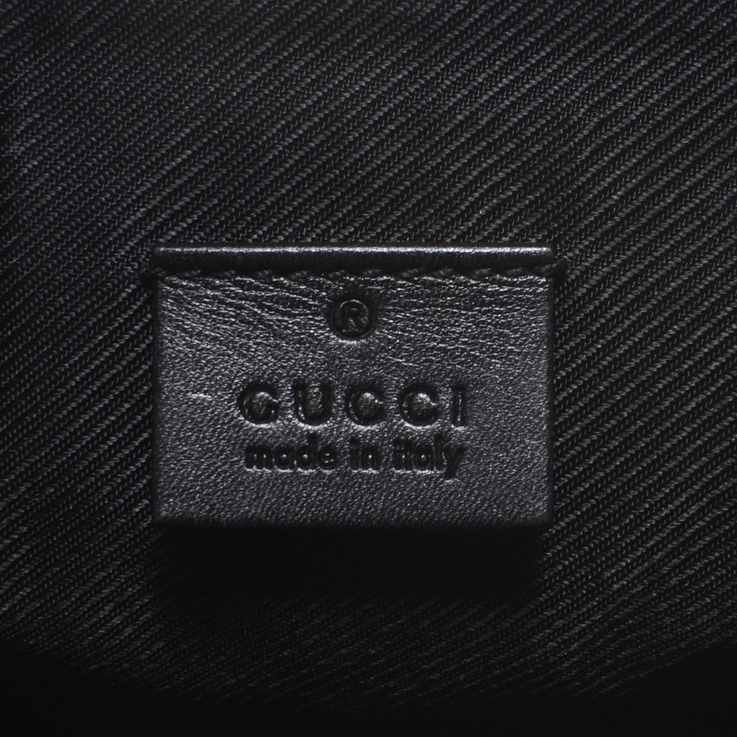 Guccissima GG Cosmetic Case Black