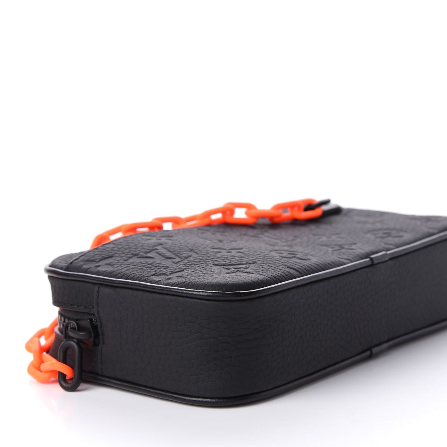 Taurillon Monogram Uniformes Solar Ray Soft Pochette Volga Belt Bag Black