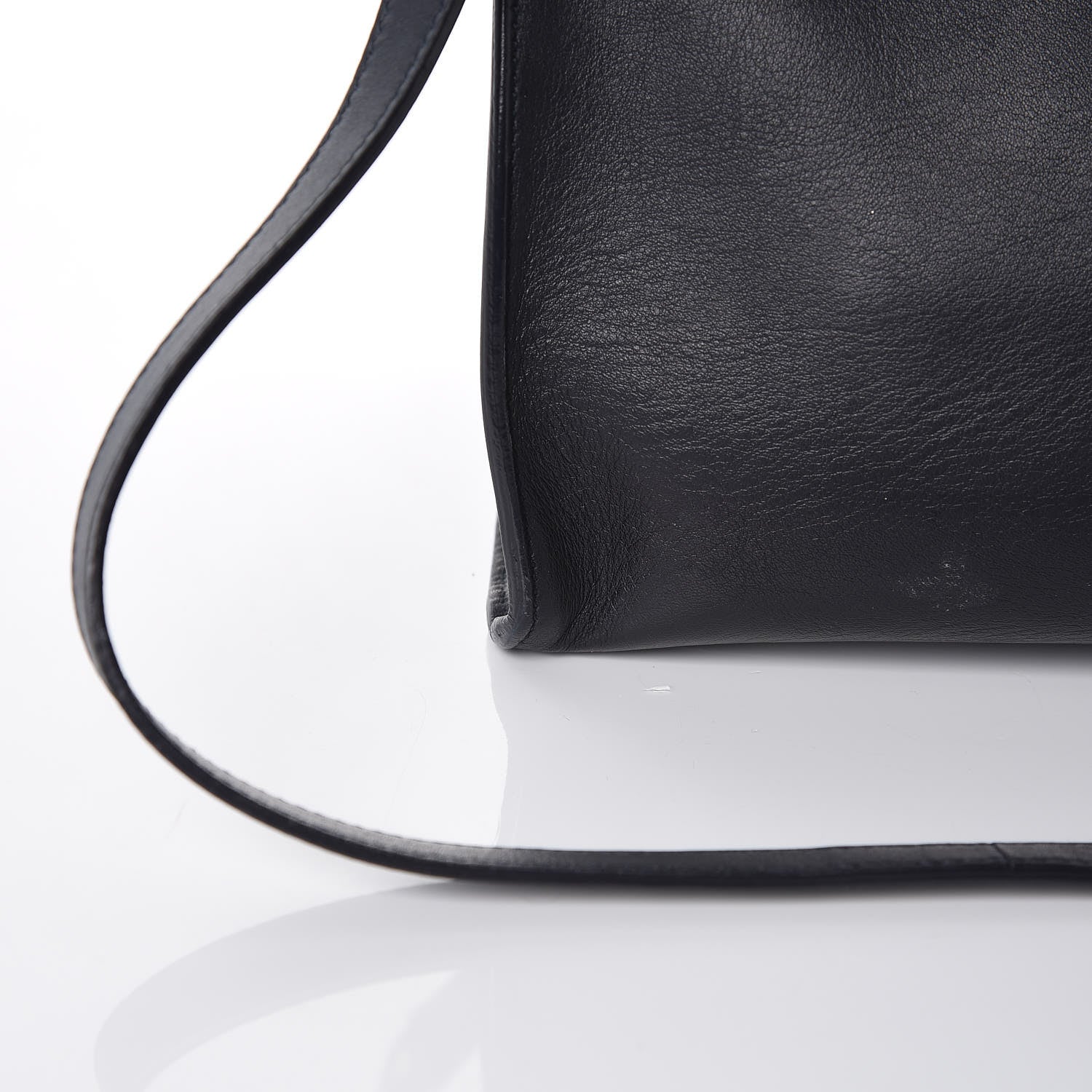Saint Laurent Calfskin Small Classic Y Cabas Navy Blue 18 of 20